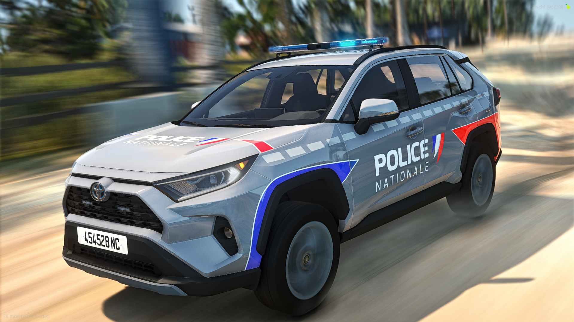 Texture RAV4 Police Nationale