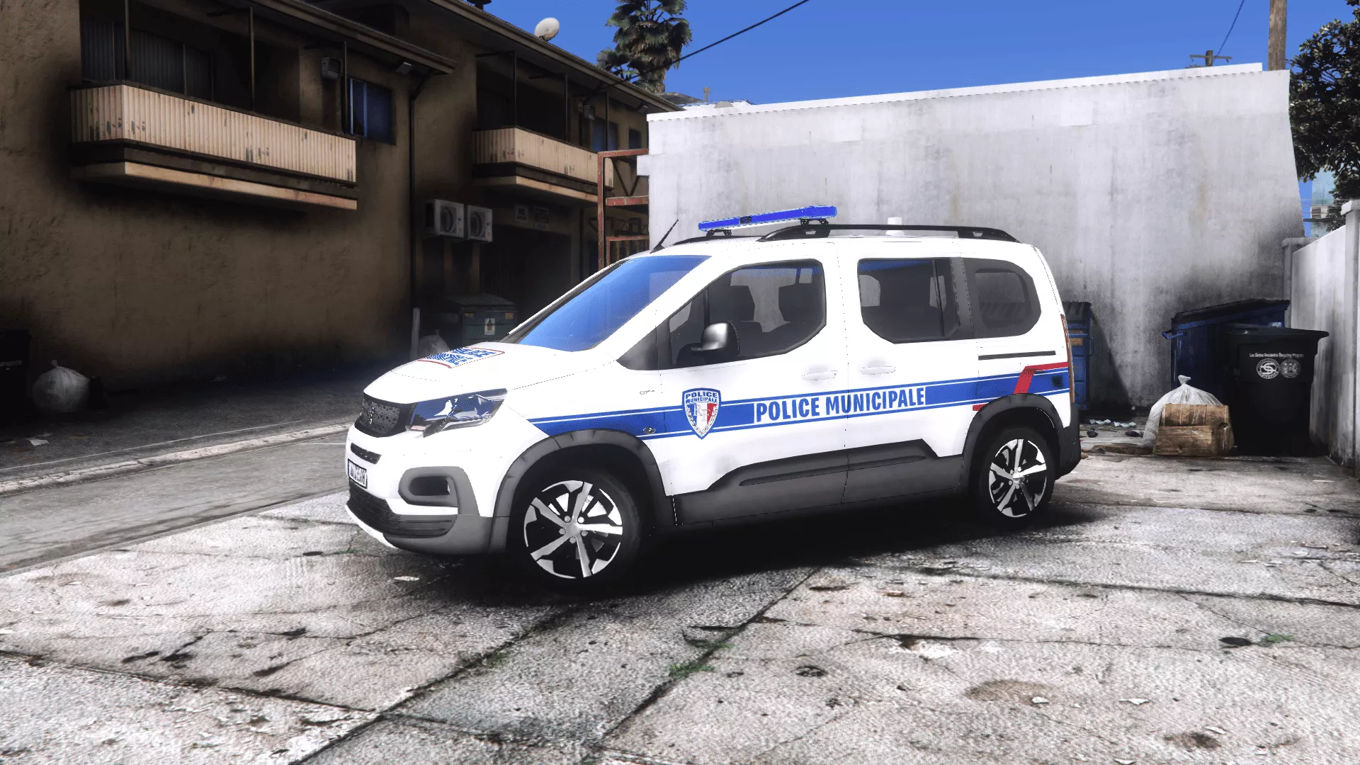 Peugeot Rifter Police Municipale